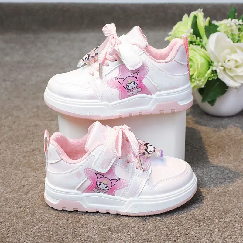 Girly Heart Kawaii Sanrio Anime Kuromi Board Shoes Cute Cartoon Breathable Children Sneakers Lovely Gifts for Girls
Girly Heart Kawaii Sanrio Anime Kuromi Board Shoes Cute Cartoon Breathable Children Sneakers Lovely Gifts for Girls