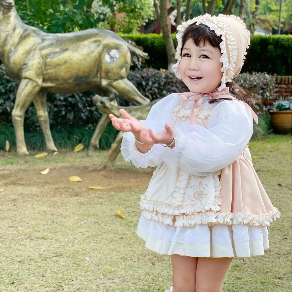 4PCS Kids Dress for Girls Baby Lolita Birthday Party Dress Baby Wedding Dress Princess Summer Costume for Girl Dresses
4PCS Kids Dress for Girls Baby Lolita Birthday Party Dress Baby Wedding Dress Princess Summer Costume for Girl Dresses