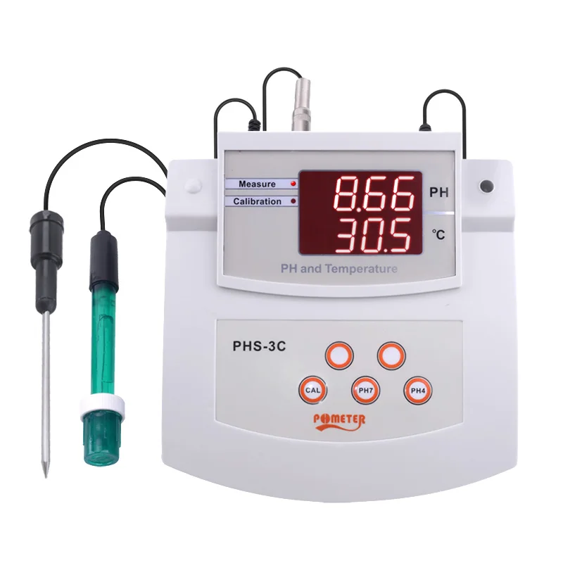 2 in 1 Desktop Ph /Temperature PH Meter Auto Calibration Acidity Meter Water Quality Analyzer
2 in 1 Desktop Ph /Temperature PH Meter Auto Calibration Acidity Meter Water Quality Analyzer