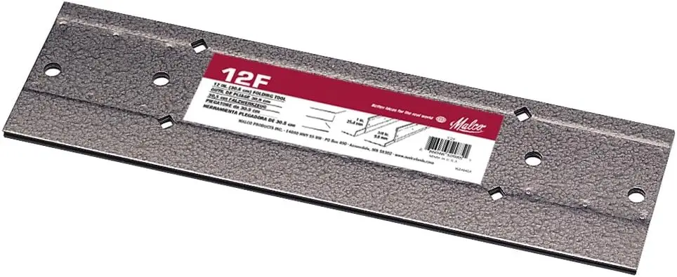 12 Inch Premium Sheet Metal Folding Tool, 3/8" and 1" Depths, Made in USA for HVAC and Metal Roofing
12 Inch Premium Sheet Metal Folding Tool, 3/8" and 1" Depths, Made in USA for HVAC and Metal Roofing
