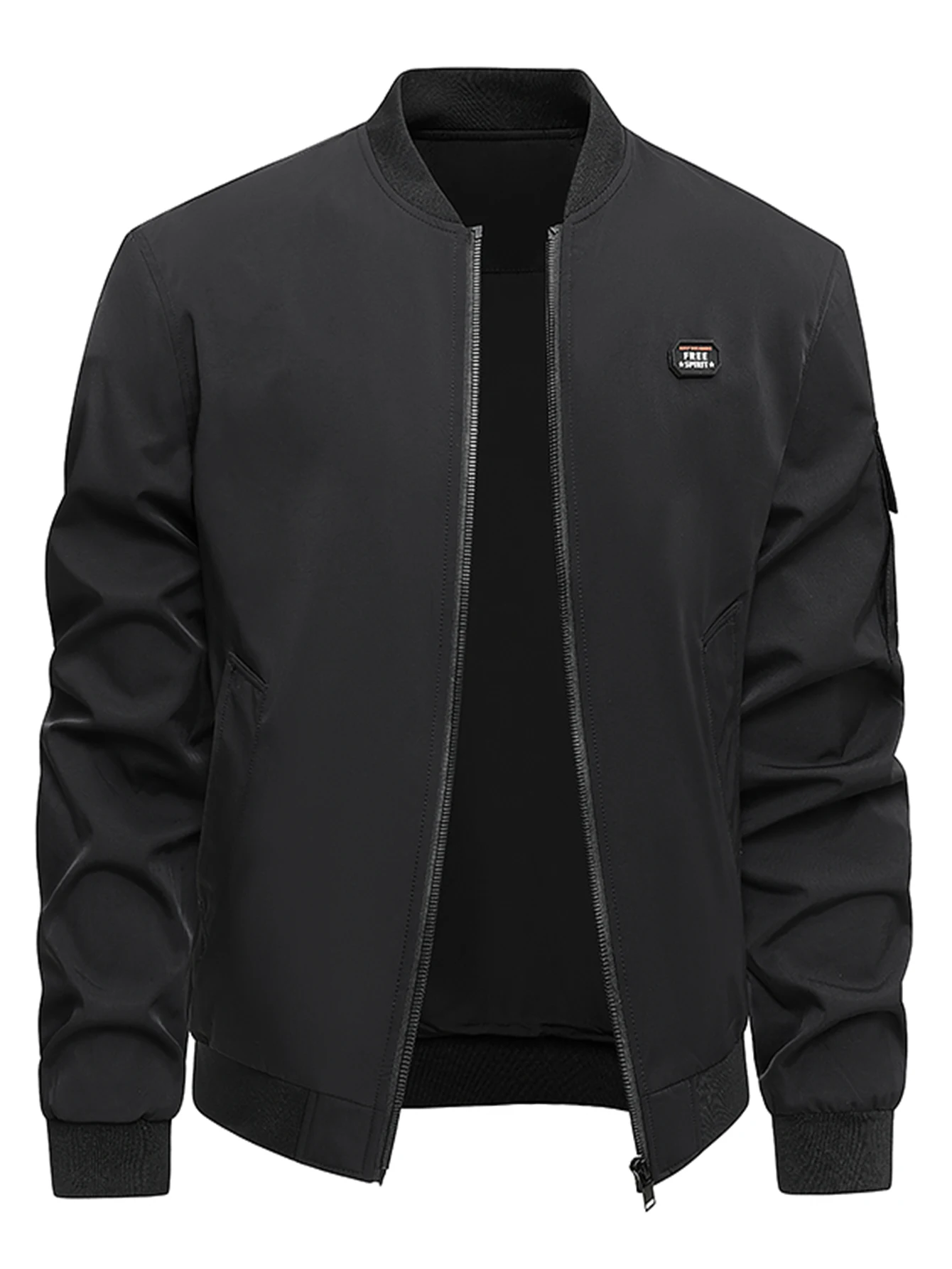 Мужская приталенная куртка на молнии — минималистское современное пальто с карманами на молнии, полной застежкой-молнией и гладкой текстурой — повседневная верхняя одежда
Мужская приталенная куртка на молнии — минималистское современное пальто с карманами на молнии, полной застежкой-молнией и гладкой текстурой — повседневная верхняя одежда