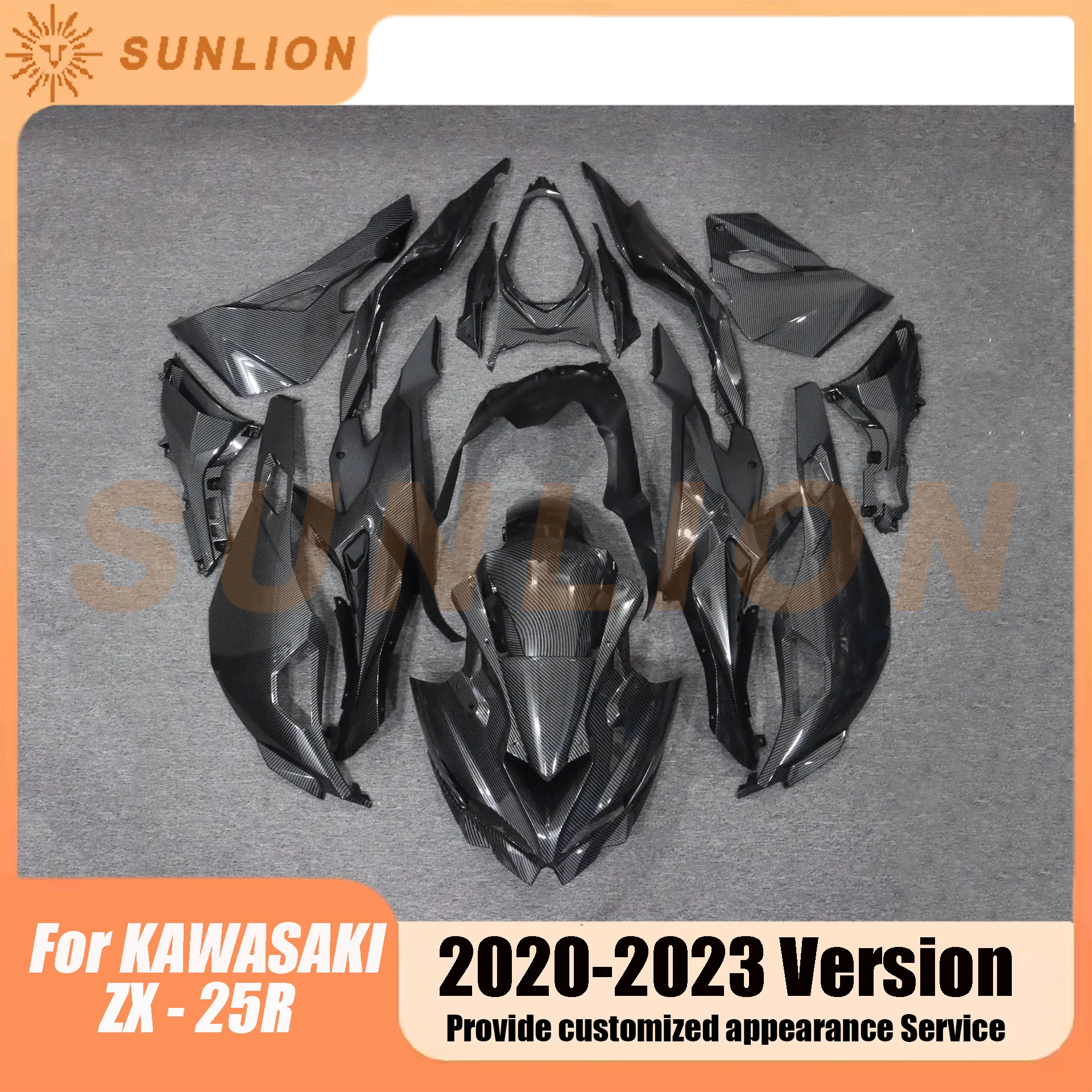 For KAWASAKI ZX-25R ZX25R 2020 2021 2022 2023 Motorcylce Full Body Kits Fairings Carbon Fiber Painted Look
For KAWASAKI ZX-25R ZX25R 2020 2021 2022 2023 Motorcylce Full Body Kits Fairings Carbon Fiber Painted Look