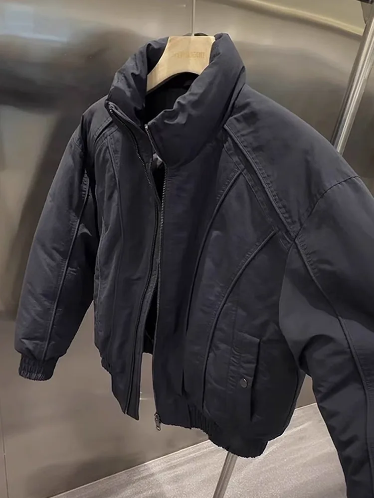 Мужская хлопковая куртка Cleanfit с воротником-стойкой в американском стиле ретро, зимняя верхняя одежда с хлопковой подкладкой и хлопковой подкладкой
Мужская хлопковая куртка Cleanfit с воротником-стойкой в американском стиле ретро, зимняя верхняя одежда с хлопковой подкладкой и хлопковой подкладкой