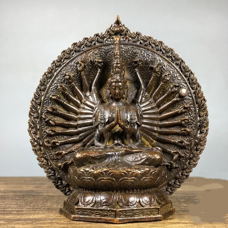 Relief Thousand Hand Guanyin Buddha Bronze Statue Decoration Home Worship Feng Shui Auspicious Ornament
Relief Thousand Hand Guanyin Buddha Bronze Statue Decoration Home Worship Feng Shui Auspicious Ornament
