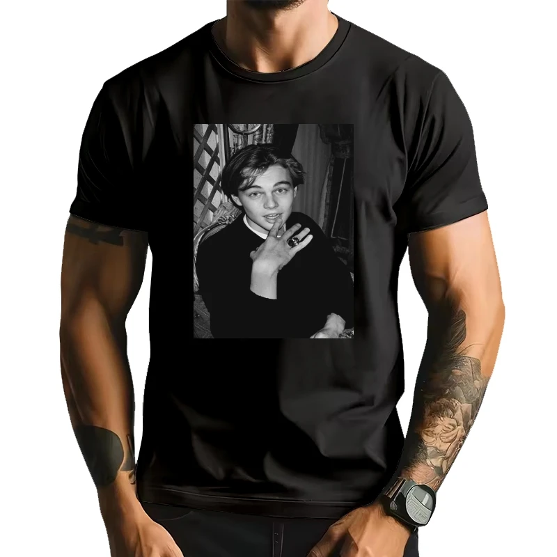leonardo dicaprio black and white top tee vintage T Shirtlong sleeve Retro T shirt
leonardo dicaprio black and white top tee vintage T Shirtlong sleeve Retro T shirt