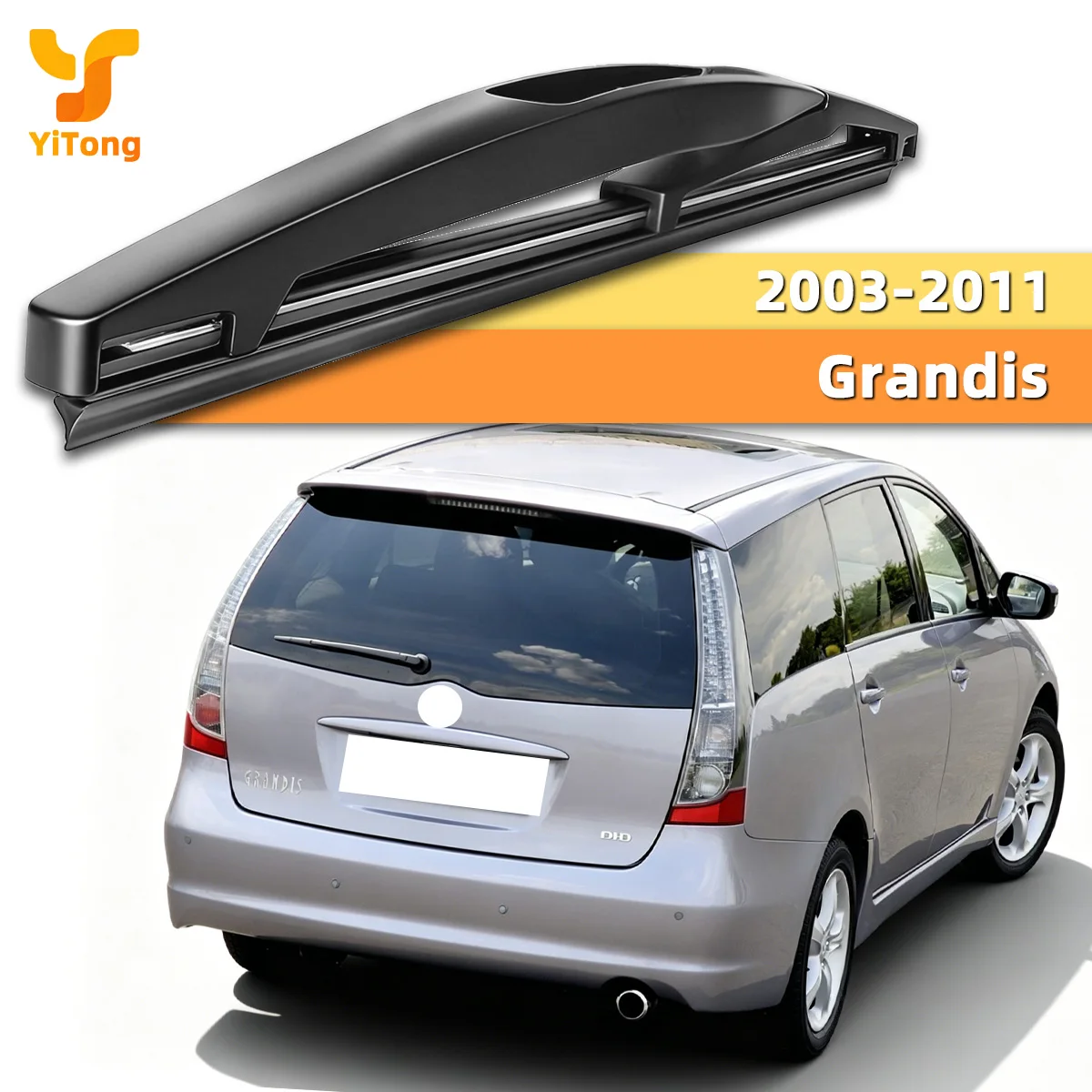 Fit For Mitsubishi Grandis 2003-2011 Car Rear Glass Wiper Blade Natural Rubber Strip Smooth Wiping Back Window Cleaner Durable
Fit For Mitsubishi Grandis 2003-2011 Car Rear Glass Wiper Blade Natural Rubber Strip Smooth Wiping Back Window Cleaner Durable