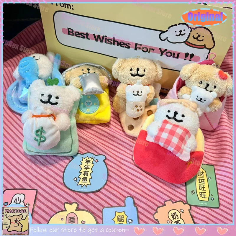 Оригинальный мальтийский пакет, упакованный с серией Good Luck, слепая коробка, мальтийская аниме-кукла, сумка-сюрприз, кавайная подвеска в виде собаки, загадочная сумка, подарки
Оригинальный мальтийский пакет, упакованный с серией Good Luck, слепая коробка, мальтийская аниме-кукла, сумка-сюрприз, кавайная подвеска в виде собаки, загадочная сумка, подарки