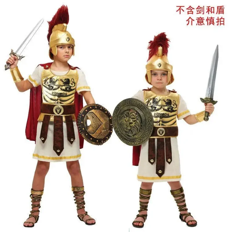 Halloween Children's Day Stage Performance Costume COS Roman Gladiator Warrior Warrior General Guard Performance Costume
Halloween Children's Day Stage Performance Costume COS Roman Gladiator Warrior Warrior General Guard Performance Costume
