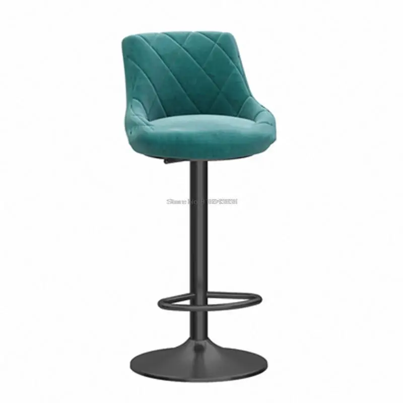 Home Furniture Golden Lift Bar Chair Backrest Wrought Iron Rotating Iron High Stool Modern Leisure Bar Chair Soft Backrest
Home Furniture Golden Lift Bar Chair Backrest Wrought Iron Rotating Iron High Stool Modern Leisure Bar Chair Soft Backrest