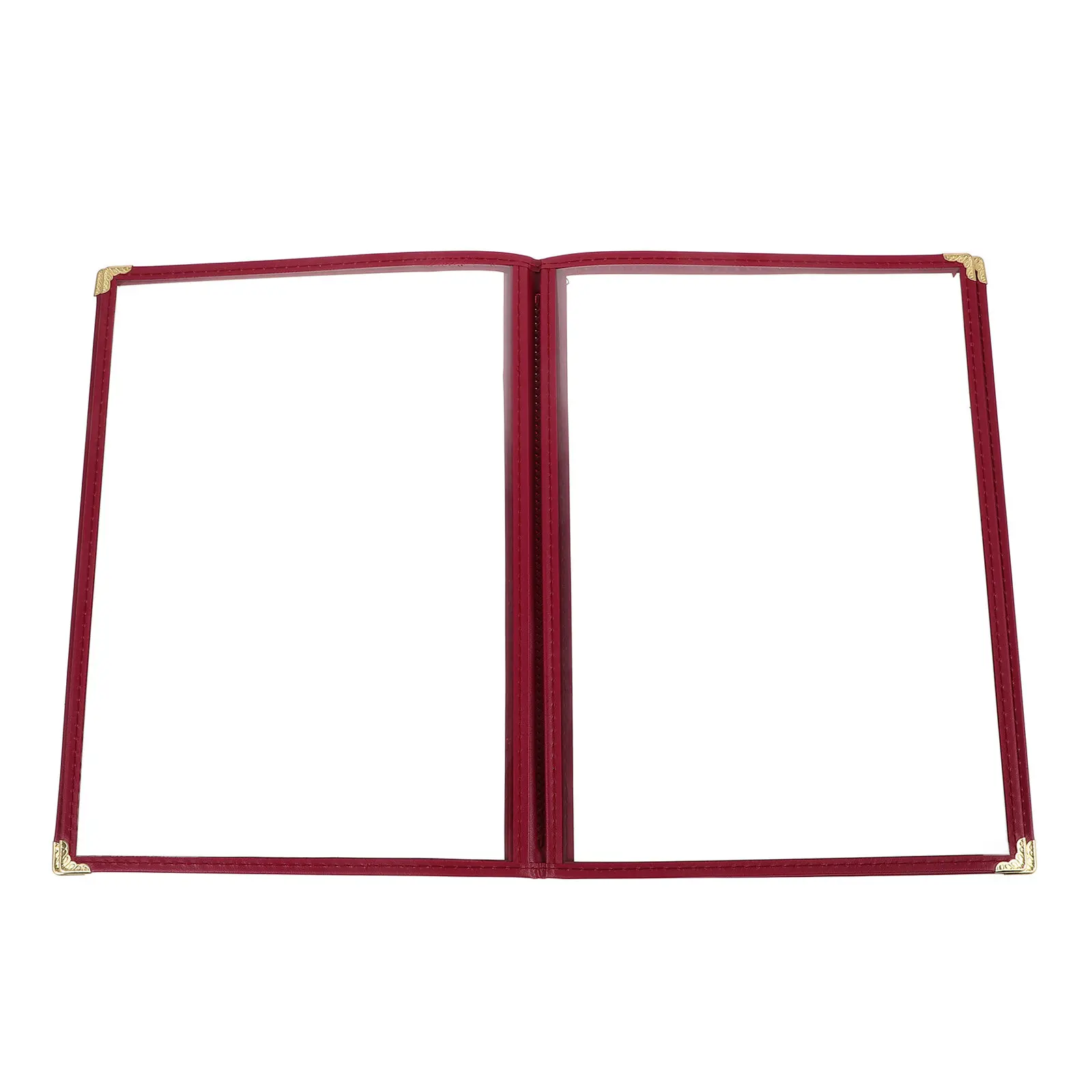 Restaurant Menu Cover A4 4 Page 8 View Clear Transparent Holder Stylish Vibrant Design for Cafes Bars Hotels and Menu Books
Restaurant Menu Cover A4 4 Page 8 View Clear Transparent Holder Stylish Vibrant Design for Cafes Bars Hotels and Menu Books