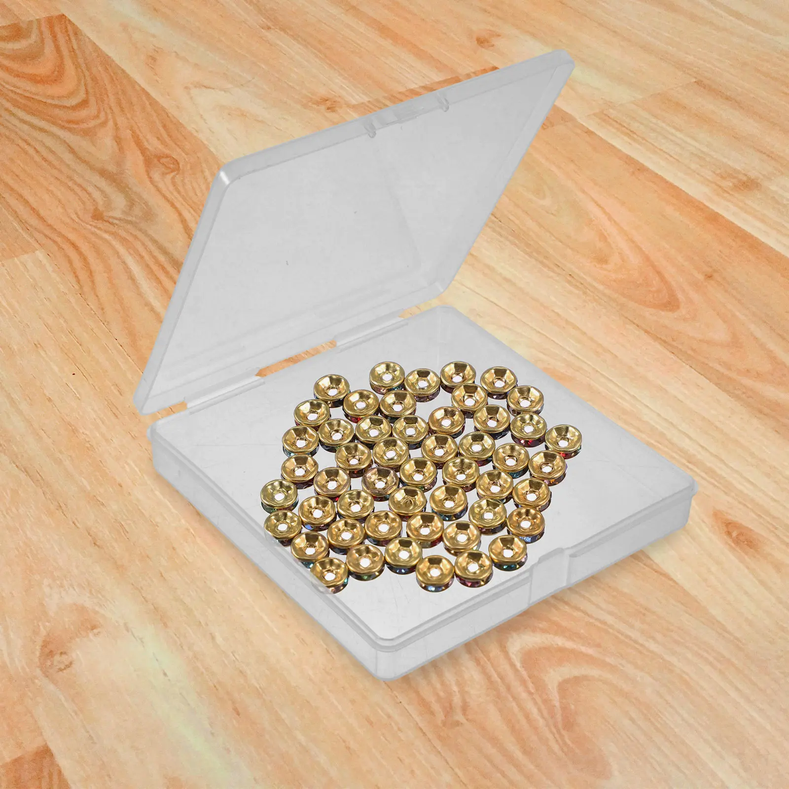10Pcs Plastic Jewelry Storage Box Square Transparent Organizer Dustproof Necklace Earring Bracelet Storage Container Case
10Pcs Plastic Jewelry Storage Box Square Transparent Organizer Dustproof Necklace Earring Bracelet Storage Container Case