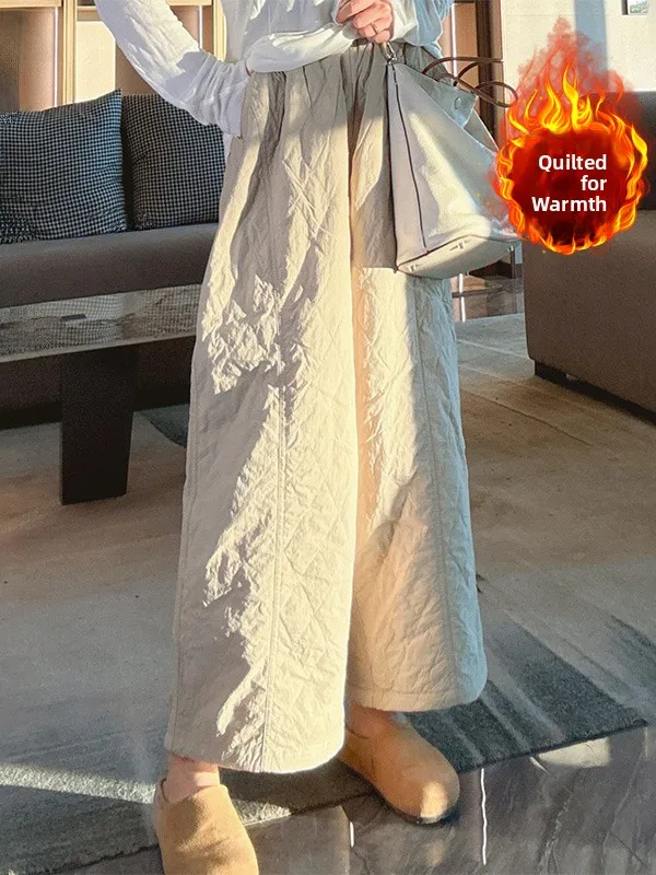 Новые зимние женские свободные хлопковые брюки больших размеров с высокой талией, прямые брюки с девятью очками, верхняя одежда, повседневная широкая ...
Новые зимние женские свободные хлопковые брюки больших размеров с высокой талией, прямые брюки с девятью очками, верхняя одежда, повседневная широкая ...