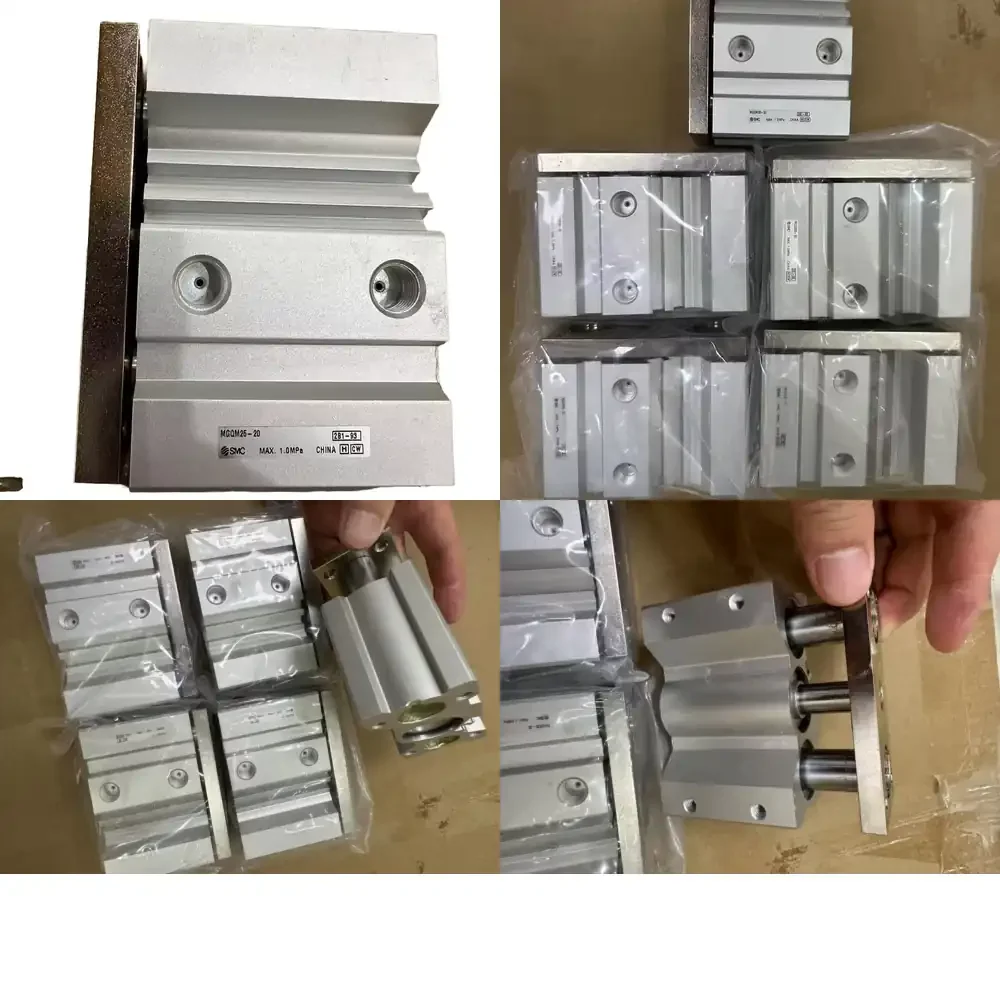 MGQM25-20 Compact Guided Cylinder Automation Industrial Pneumatic Parts New Condition
MGQM25-20 Compact Guided Cylinder Automation Industrial Pneumatic Parts New Condition