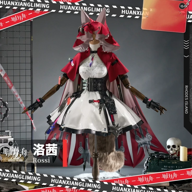 Rossi Cosplay Costume Game Arknights Anime Women Fashion Uniform Full Set Halloween Comic-con Party Suit Role Play Clothing New
Rossi Cosplay Costume Game Arknights Anime Women Fashion Uniform Full Set Halloween Comic-con Party Suit Role Play Clothing New