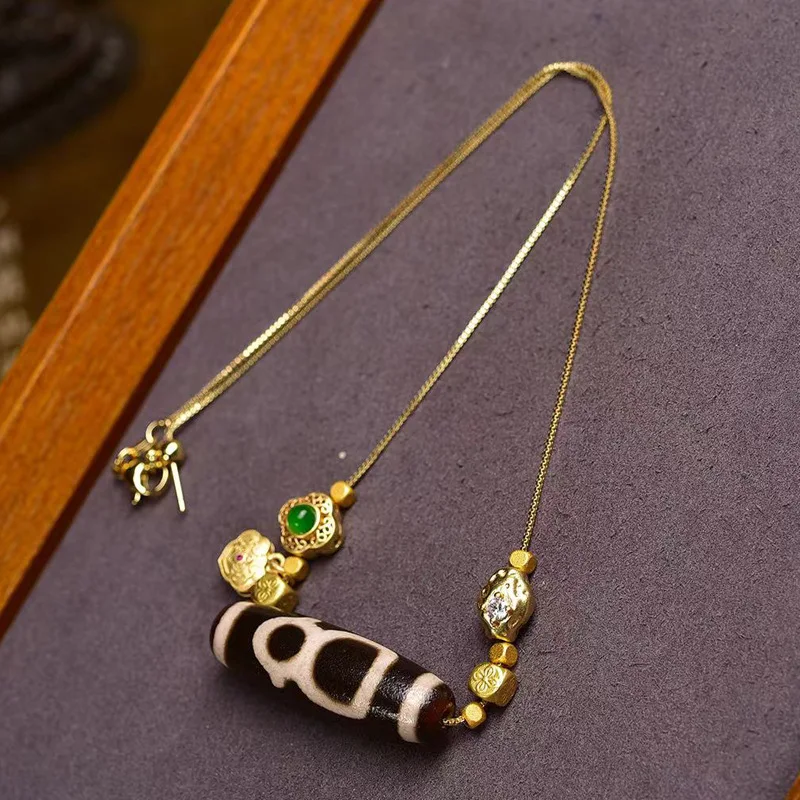Natural Agate Fortune Bead Necklace for Women, Simple and Versatile Sweater Chain, Neck Pendant Jewelry Wholesale
Natural Agate Fortune Bead Necklace for Women, Simple and Versatile Sweater Chain, Neck Pendant Jewelry Wholesale
