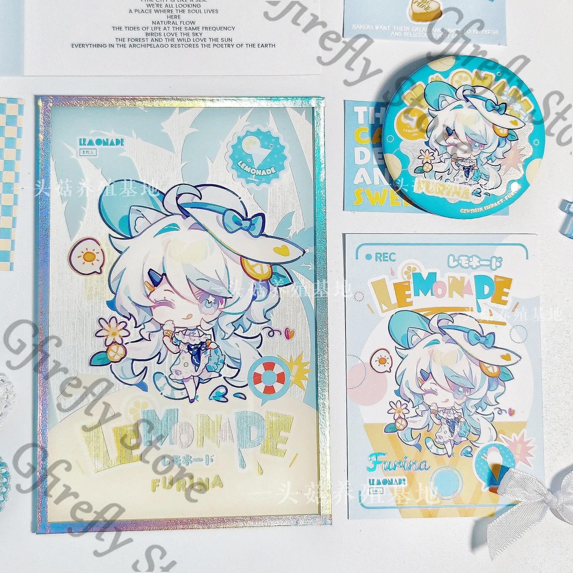 Genshin Impact Anime Coloured Paper Emblem Q Version Furina Decoration Collector's Edition Badge Standing Plate Instant Camera
Genshin Impact Anime Coloured Paper Emblem Q Version Furina Decoration Collector's Edition Badge Standing Plate Instant Camera