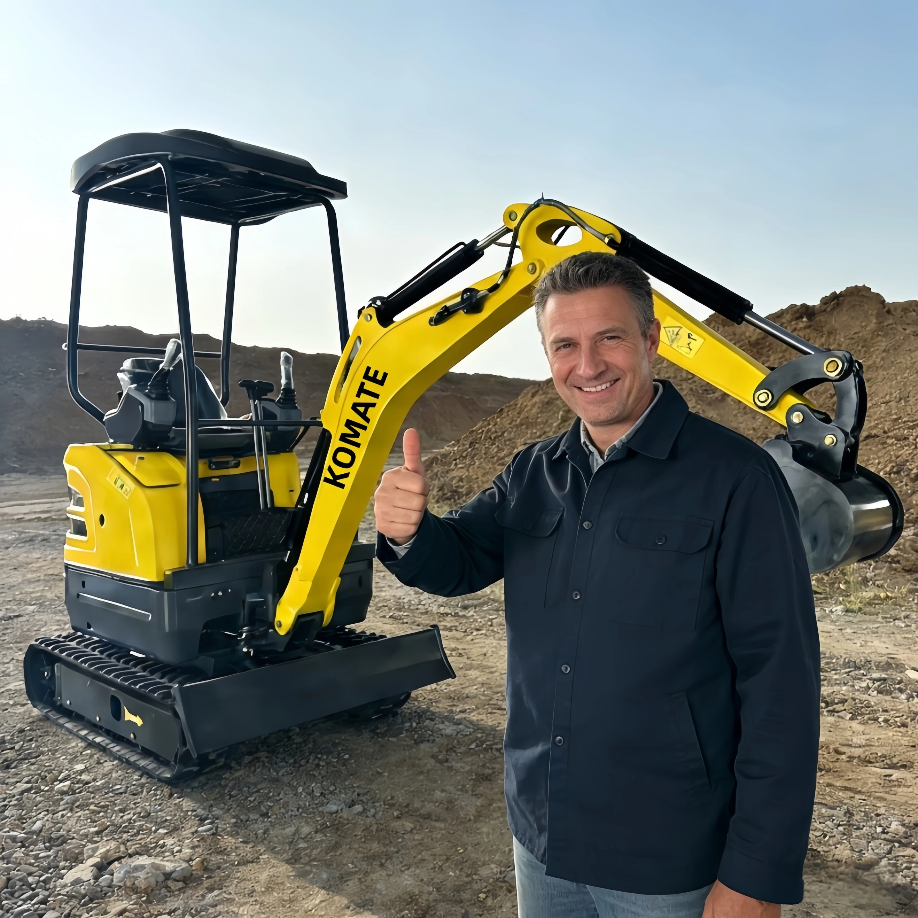 Enclosed Cab 1 Ton Mini Excavator 2 Ton Tracked Mini Digger Multifunctional Customized EURO 5 Kubota Engine Fast Delivery
Enclosed Cab 1 Ton Mini Excavator 2 Ton Tracked Mini Digger Multifunctional Customized EURO 5 Kubota Engine Fast Delivery