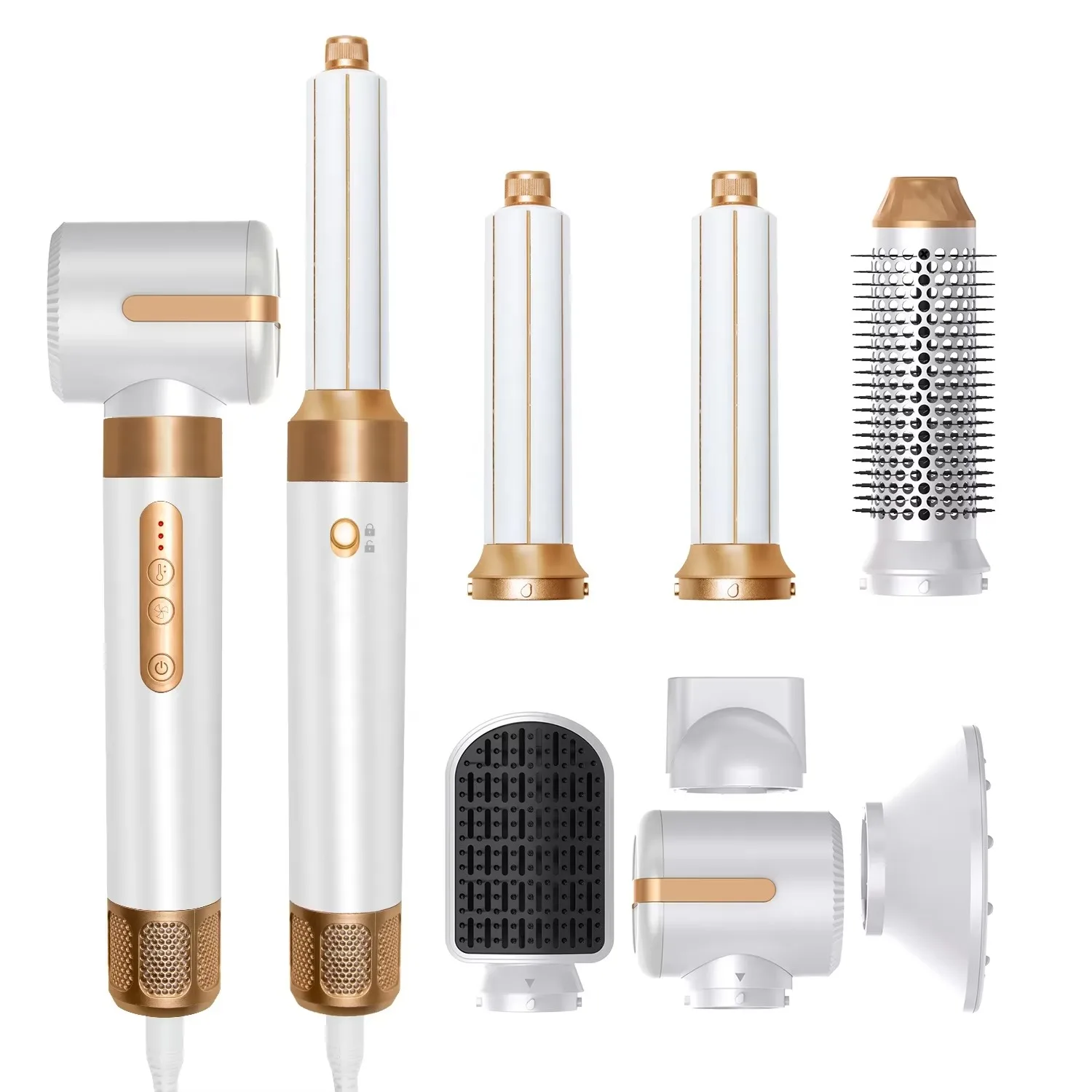 Best 7 in 1 Styling Tools Dryer with Comb 110000rpm Anion Multi-functional Professional Dryer
Best 7 in 1 Styling Tools Dryer with Comb 110000rpm Anion Multi-functional Professional Dryer