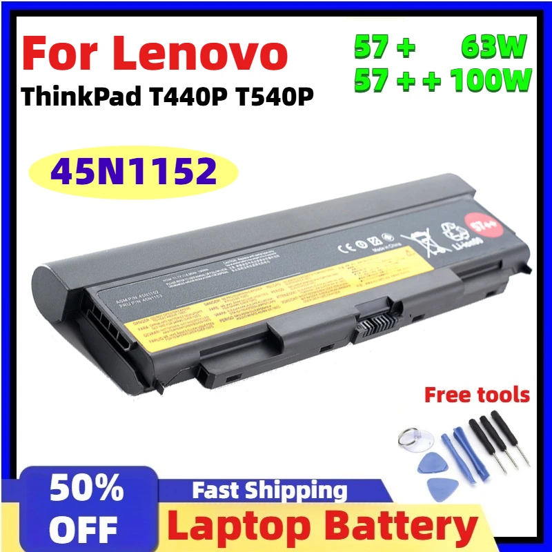 For Lenovo ThinkPad T440P T540P Laptop Battery 45N1152 45N1153 45N1149 45N1145 45N1160, 57+ 57++ for ThinkPad W540 L440 L540
For Lenovo ThinkPad T440P T540P Laptop Battery 45N1152 45N1153 45N1149 45N1145 45N1160, 57+ 57++ for ThinkPad W540 L440 L540