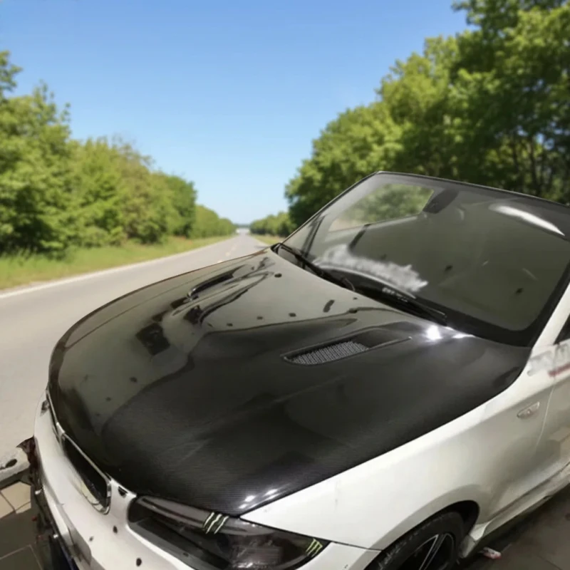2011-2013 E82 Series Carbon Fiber Hood Cover High Toughness Engine Protective Shell Custom Racing Styling Accessories
2011-2013 E82 Series Carbon Fiber Hood Cover High Toughness Engine Protective Shell Custom Racing Styling Accessories