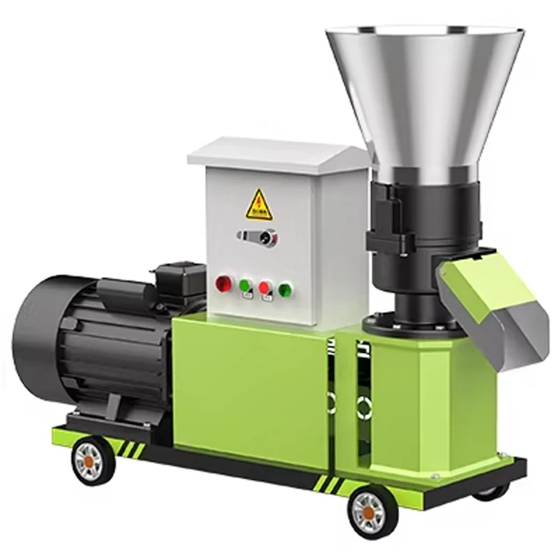 Moulin à granulés d'aliments pour animaux 220V/380V, moulin à granulés de biomasse 4kW, moulin à granulés d'aliments pour animau
Moulin à granulés d'aliments pour animaux 220V/380V, moulin à granulés de biomasse 4kW, moulin à granulés d'aliments pour animau
