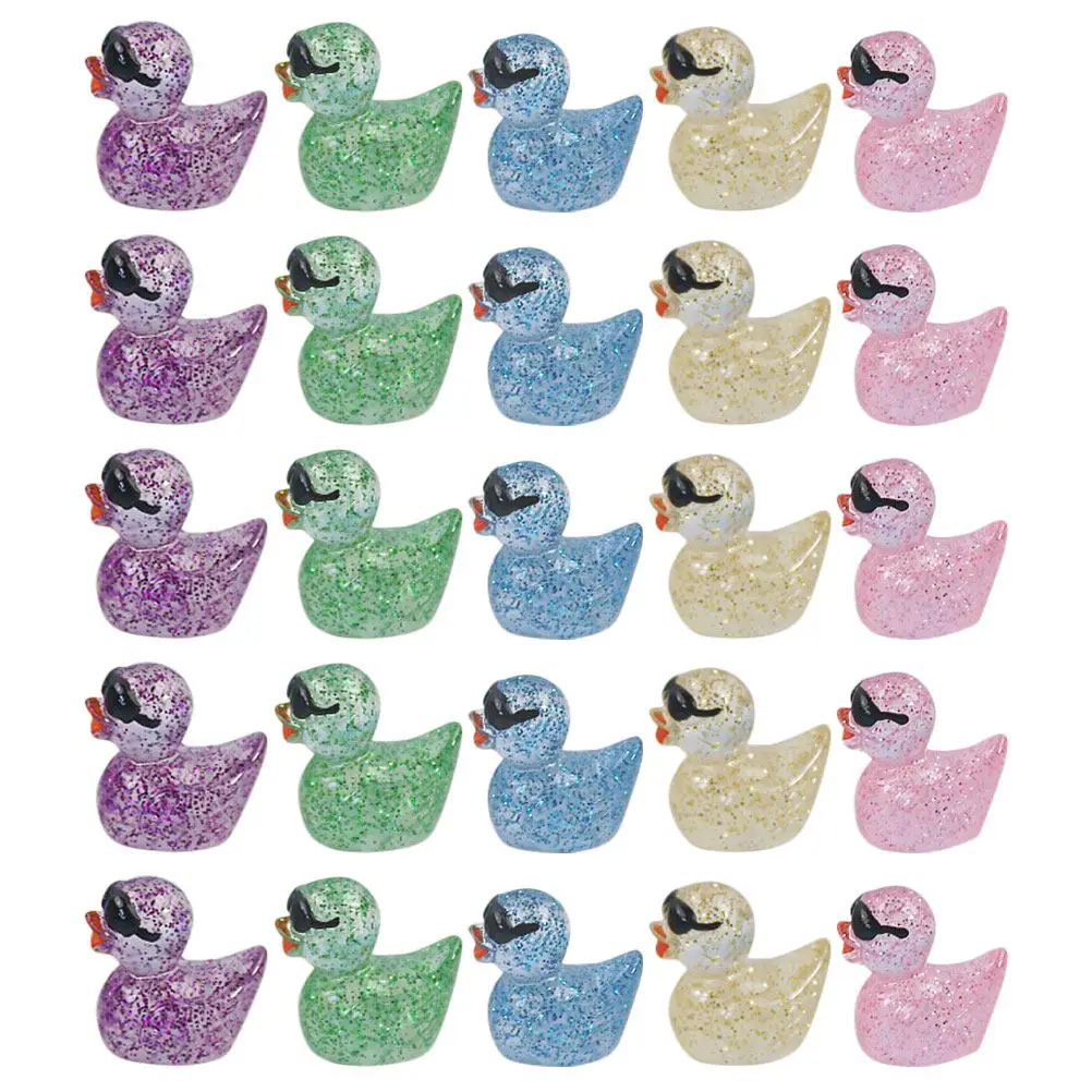 50Pcs in The Dark Duck Statue Resin Micro Landscape Decoration Garden Yard Lawn Ornament Mini Duck Miniature Figurines
50Pcs in The Dark Duck Statue Resin Micro Landscape Decoration Garden Yard Lawn Ornament Mini Duck Miniature Figurines