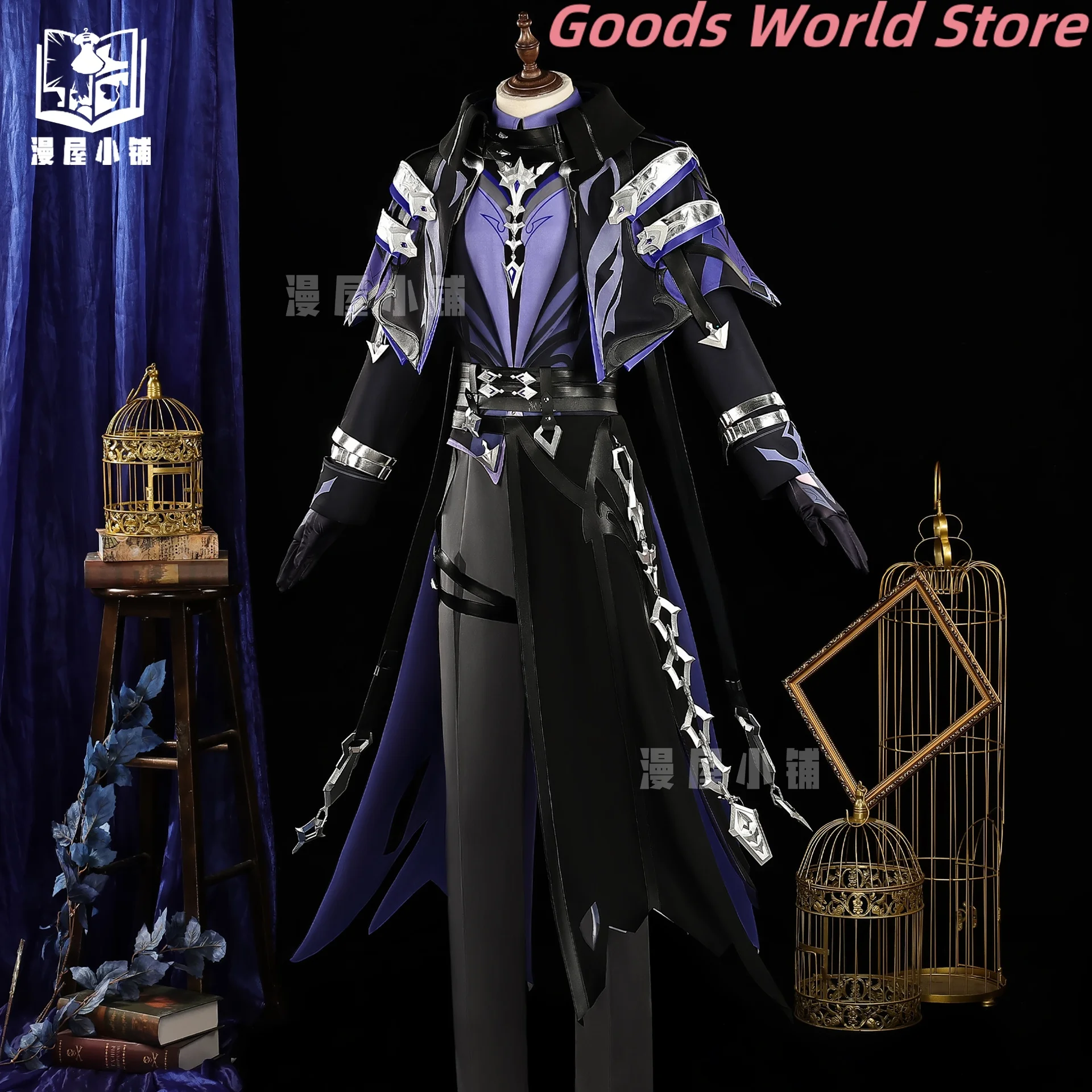 In stock Flins Cosplay Costume Uniform Wig Shoe Genshin Impact Flins Role Play Clothing Anime Halloween Costume Party Outfit
In stock Flins Cosplay Costume Uniform Wig Shoe Genshin Impact Flins Role Play Clothing Anime Halloween Costume Party Outfit