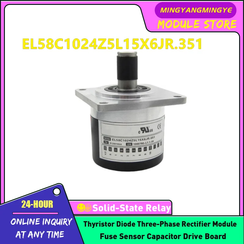 EL58C1024Z5L15X6JR.351 EL58C1024Z5L15X6PR.003C EL58C1024X5L15X6PR.003C NEW ORIGINAL ENCODER IN STOCK
EL58C1024Z5L15X6JR.351 EL58C1024Z5L15X6PR.003C EL58C1024X5L15X6PR.003C NEW ORIGINAL ENCODER IN STOCK