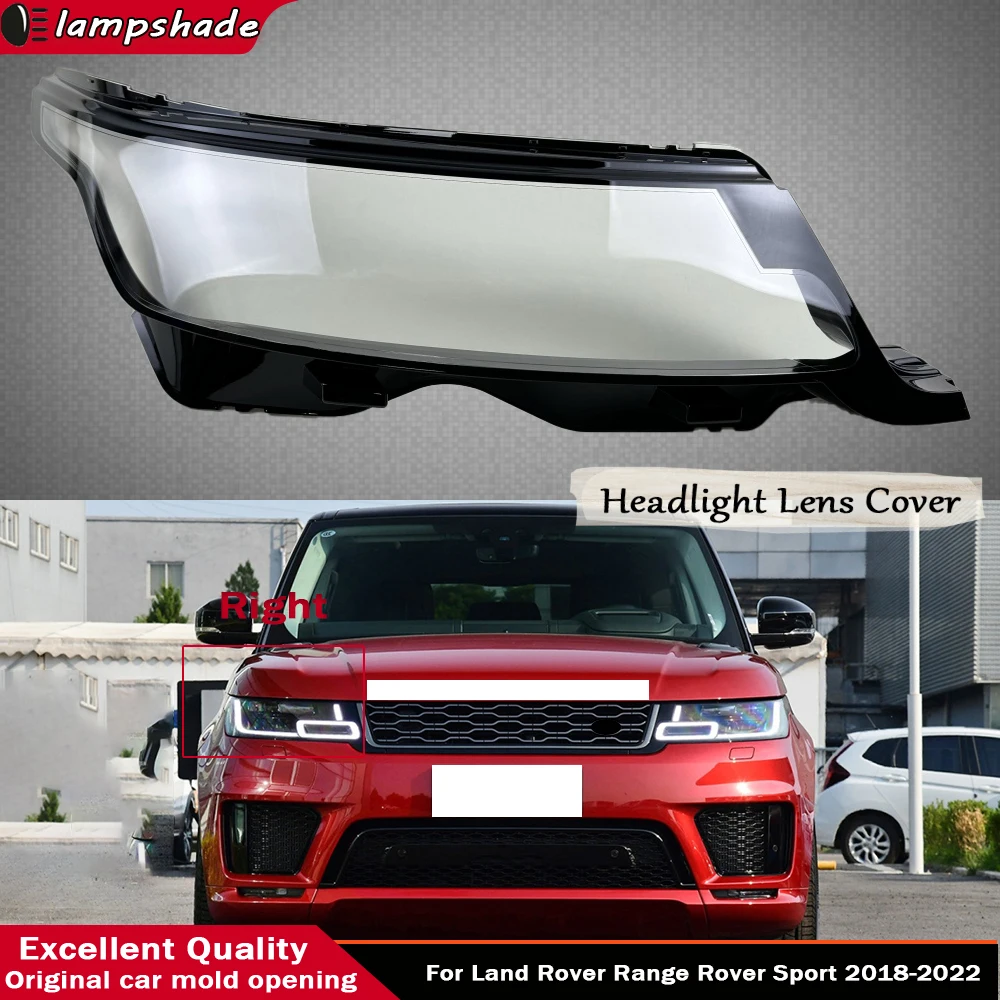 Car Front Headlight Cover Headlamp Lampshade Lampcover Head Lamp Light Covers For Land Rover Range Rover Sport 2018 - 2022
Car Front Headlight Cover Headlamp Lampshade Lampcover Head Lamp Light Covers For Land Rover Range Rover Sport 2018 - 2022