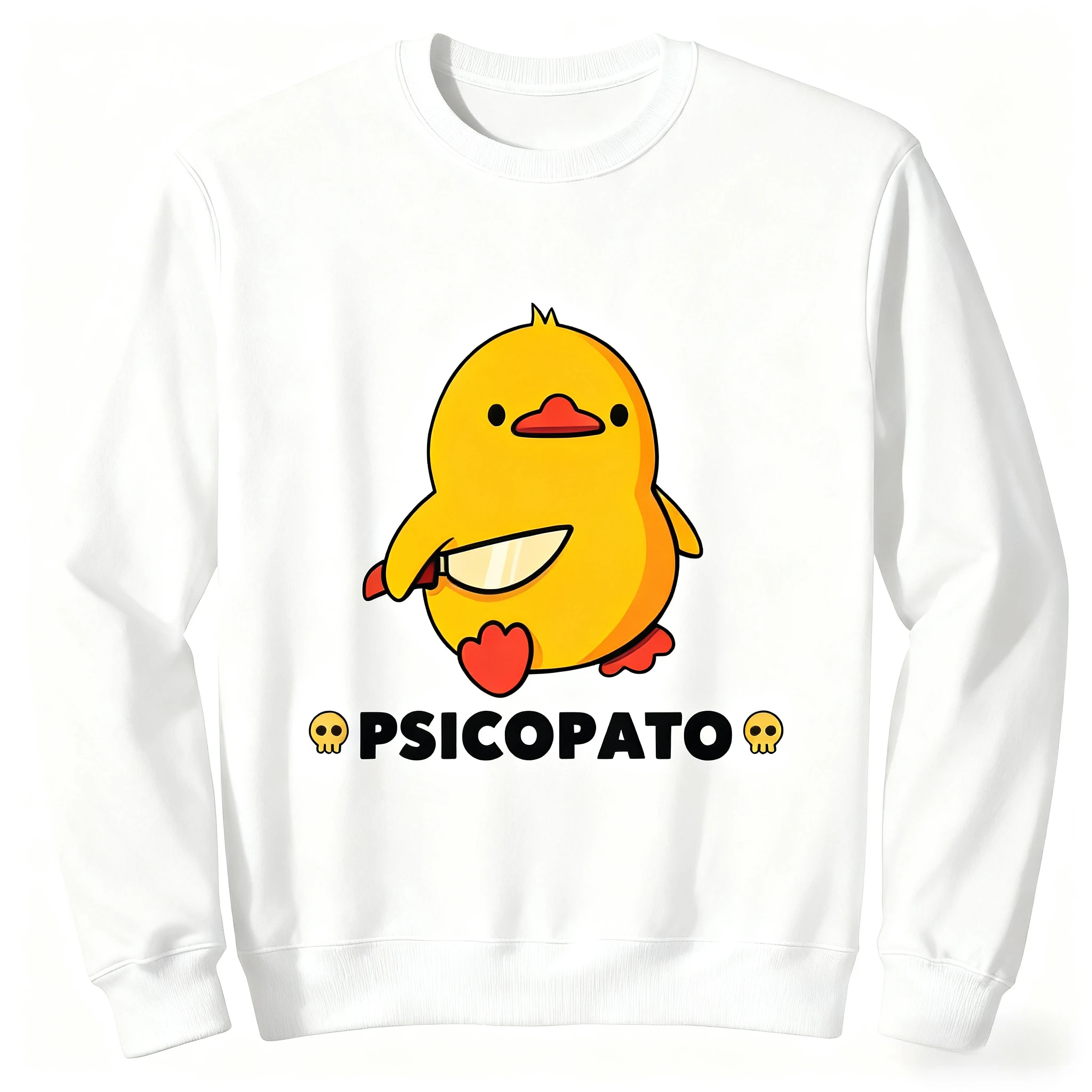 Fun Duck Pattern Print Autumn and Winter Men's and Women's Long Sleeved Sportswear Casual Loose Outdoor Street Sports Training
Fun Duck Pattern Print Autumn and Winter Men's and Women's Long Sleeved Sportswear Casual Loose Outdoor Street Sports Training
