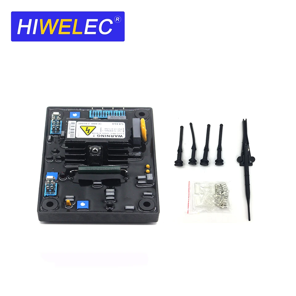 SX460 Автоматический регулятор напряжения Генератор Однофазный дизельный генератор AVR Аксессуары Стабилизаторы мощности
SX460 Автоматический регулятор напряжения Генератор Однофазный дизельный генератор AVR Аксессуары Стабилизаторы мощности