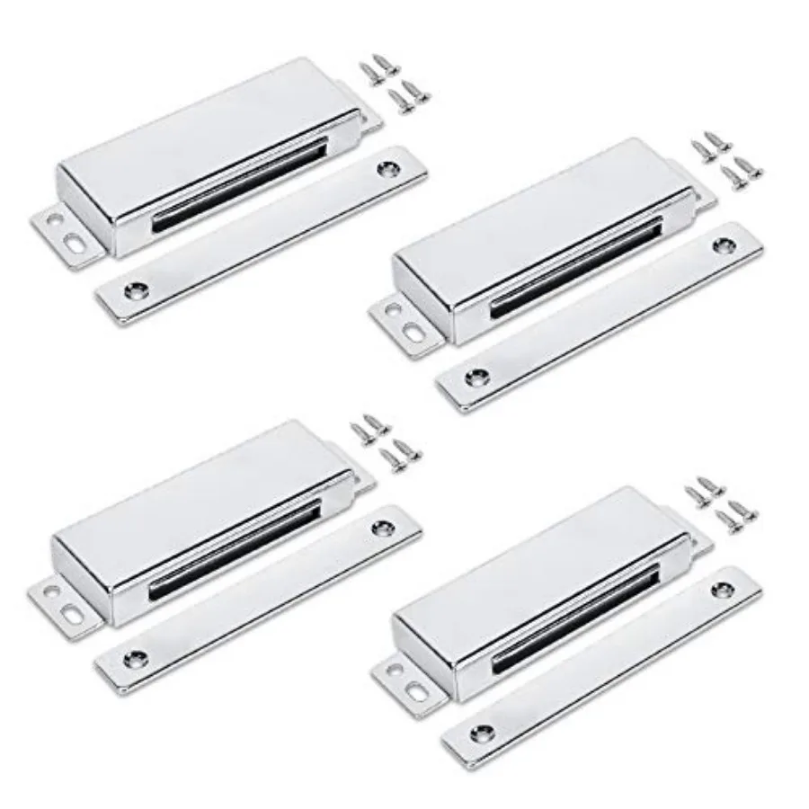 114 lbs Heavy Duty Stainless Steel Magnetic Catch Cabinet Metal Latch for Pantry Door, Outdoor Gate Closure Catch Strike Plate,
114 lbs Heavy Duty Stainless Steel Magnetic Catch Cabinet Metal Latch for Pantry Door, Outdoor Gate Closure Catch Strike Plate,