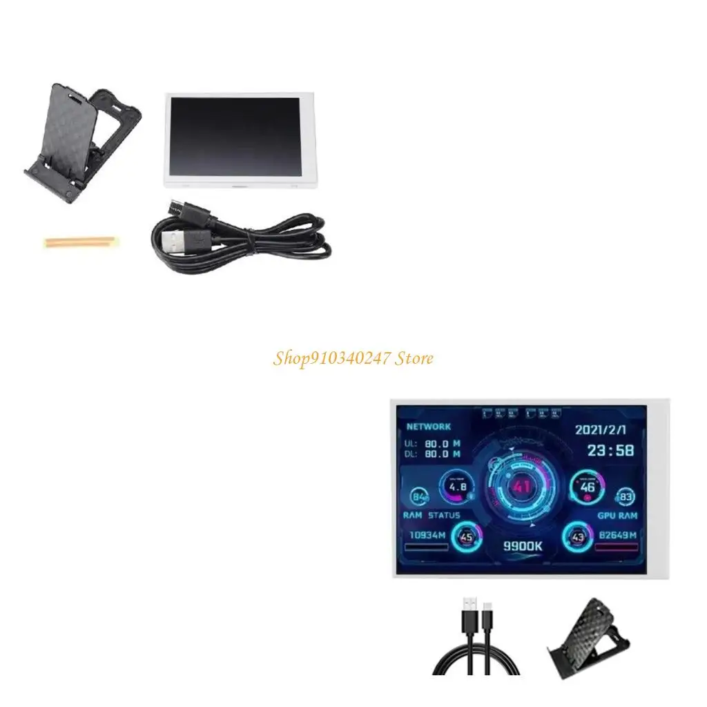 Q22A 3,5-дюймовый внешний монитор типа C повышает точность цветопередачи Портативный вспомогательный экран с панорамным обзором
Q22A 3,5-дюймовый внешний монитор типа C повышает точность цветопередачи Портативный вспомогательный экран с панорамным обзором