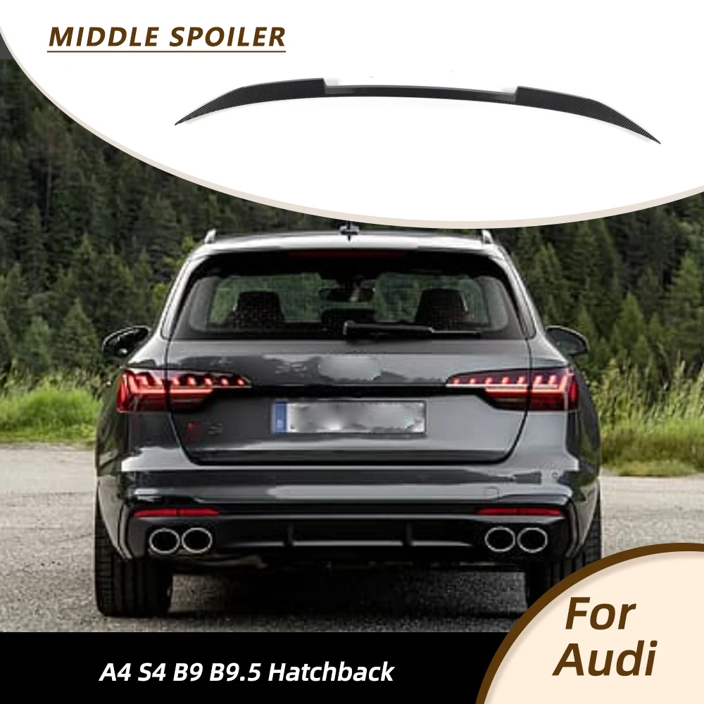 Car Rear Racing Middle Spoiler for Audi A4 S4 B9 B9.5 Avant 2016-2025 Car Rear Racing Body Kits Trunk Boot Wing Lip Carbon Fiber
Car Rear Racing Middle Spoiler for Audi A4 S4 B9 B9.5 Avant 2016-2025 Car Rear Racing Body Kits Trunk Boot Wing Lip Carbon Fiber
