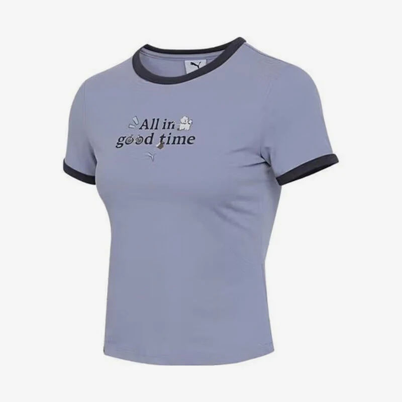 Футболка Puma Authentic SS TEE W женская повседневная спортивная с круглым вырезом, дышащая, с короткими рукавами 634798-92
Футболка Puma Authentic SS TEE W женская повседневная спортивная с круглым вырезом, дышащая, с короткими рукавами 634798-92