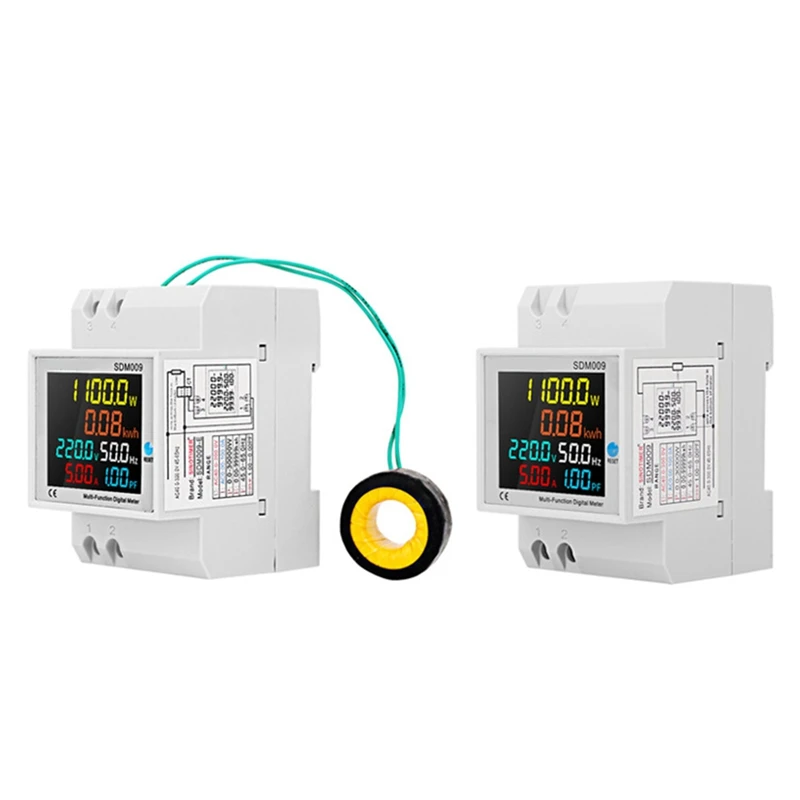 1 PCS SDM009 Rail Digital Display Voltage Current Frequency Power Factor Electric Multi-Function (A)
1 PCS SDM009 Rail Digital Display Voltage Current Frequency Power Factor Electric Multi-Function (A)