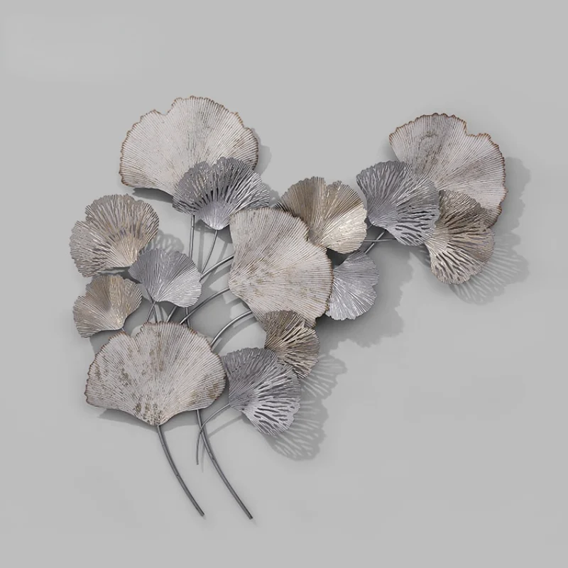 Silver Ginkgo Leaf Background Wall Pendant Three-dimensional Pendant Wall Decoration Metal Leaf Jewelry
Silver Ginkgo Leaf Background Wall Pendant Three-dimensional Pendant Wall Decoration Metal Leaf Jewelry