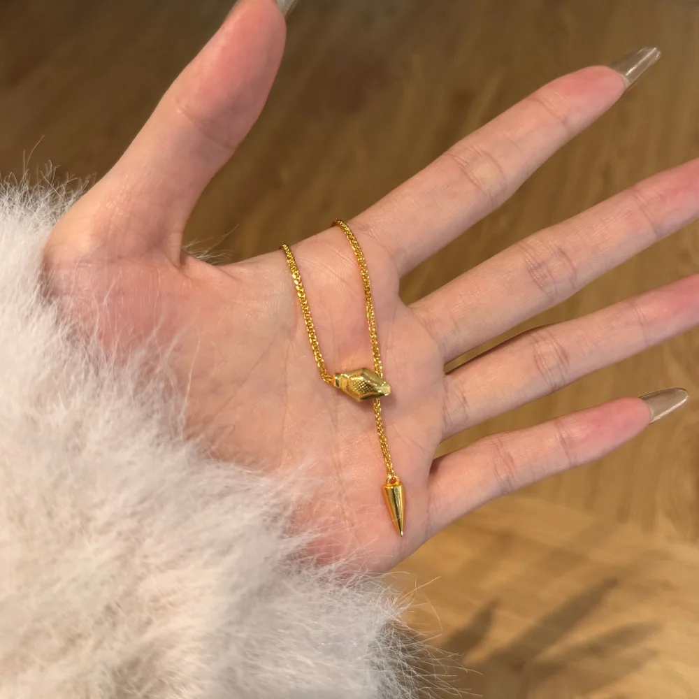 New S925 Silver Necklace for Women, Simple Ins Style, High Grade, Clavicle Chain, Individually Cold Style Jewelry
New S925 Silver Necklace for Women, Simple Ins Style, High Grade, Clavicle Chain, Individually Cold Style Jewelry