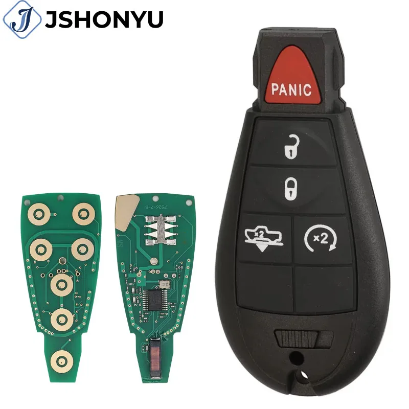 JsHonYu GQ4-53T 433MHz ID46 PCF7961A Fobik Remote Key for Dodge RAM 1500 2500 3500 2013-2018 Car Fob
JsHonYu GQ4-53T 433MHz ID46 PCF7961A Fobik Remote Key for Dodge RAM 1500 2500 3500 2013-2018 Car Fob