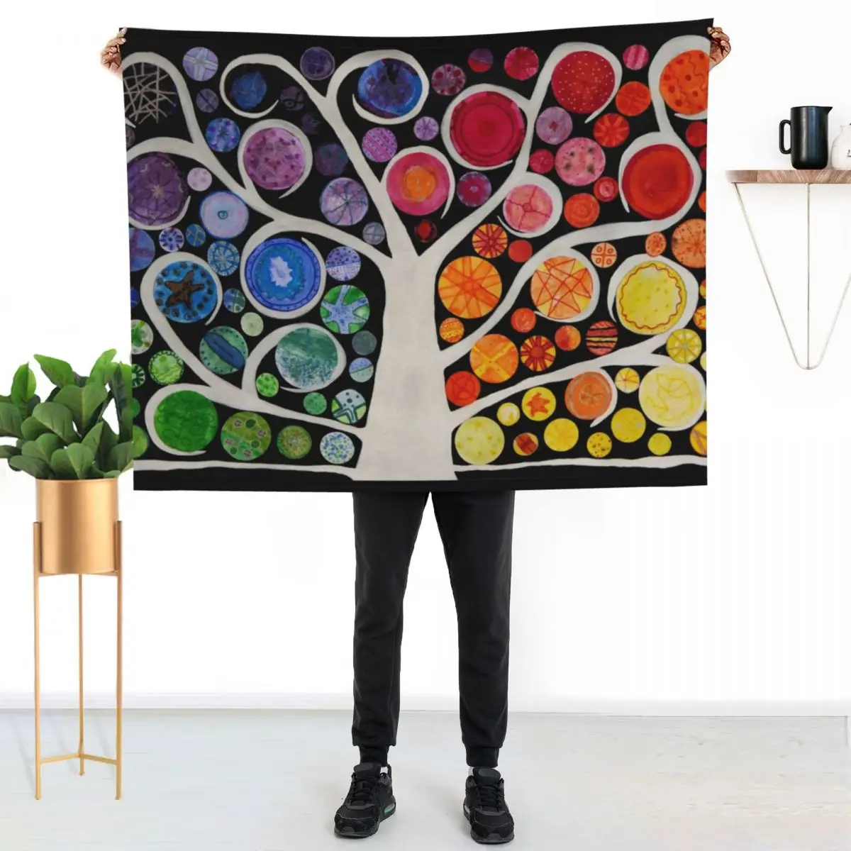 HHPS Art Show, Class 4M: Growing Together Throw Blanket Stylish Decor Blanket Gift for Friends Roommate
HHPS Art Show, Class 4M: Growing Together Throw Blanket Stylish Decor Blanket Gift for Friends Roommate