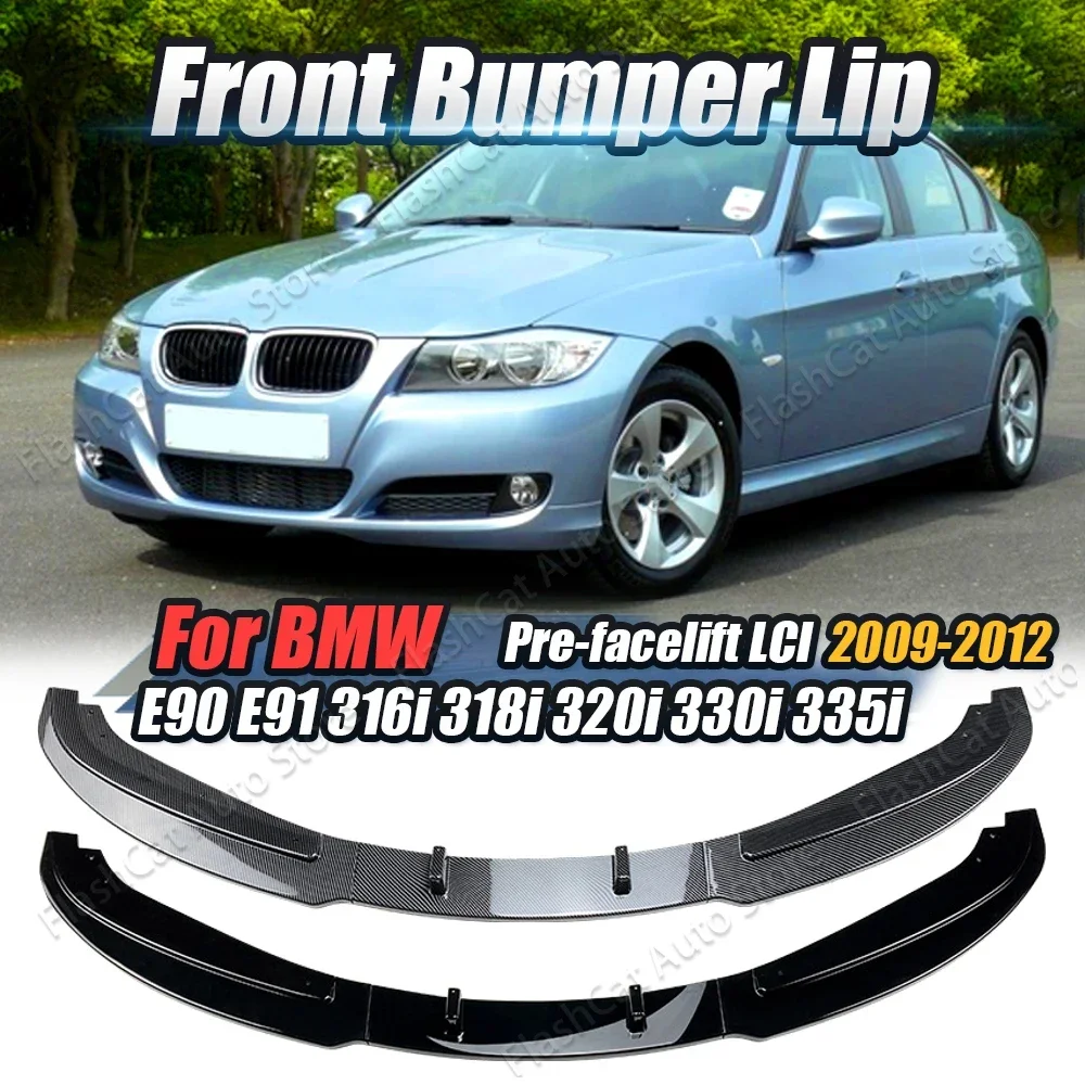 Carbon Look E90 E91 LCI Facelift Front Bumper Lip Spoiler Splitter For BMW 3 Series 320i 330i 2007-2012 Trim Canard Lip Diffuser
Carbon Look E90 E91 LCI Facelift Front Bumper Lip Spoiler Splitter For BMW 3 Series 320i 330i 2007-2012 Trim Canard Lip Diffuser