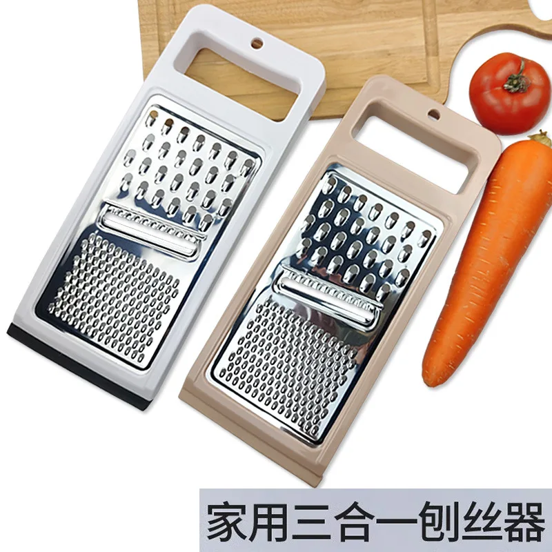 Stainless steel grater multifunctional grater household melon grater kitchen peeler planer planer small tools
Stainless steel grater multifunctional grater household melon grater kitchen peeler planer planer small tools