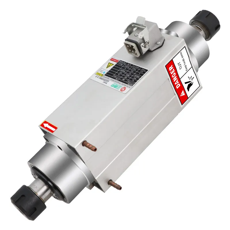 Numerical Control Machine Tool Spindle 3.5KW Double Head Square Air-cooled Spindle Motor Woodworking Spindle Kit
Numerical Control Machine Tool Spindle 3.5KW Double Head Square Air-cooled Spindle Motor Woodworking Spindle Kit