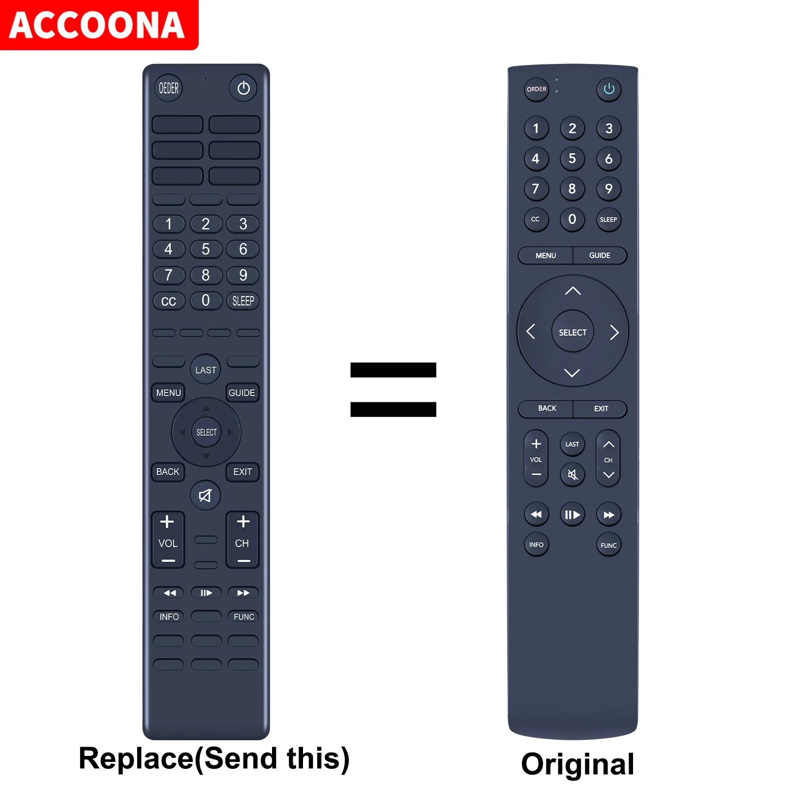 Для замены пульта дистанционного управления гостиничного телевизора Ruwido 780A
Для замены пульта дистанционного управления гостиничного телевизора Ruwido 780A