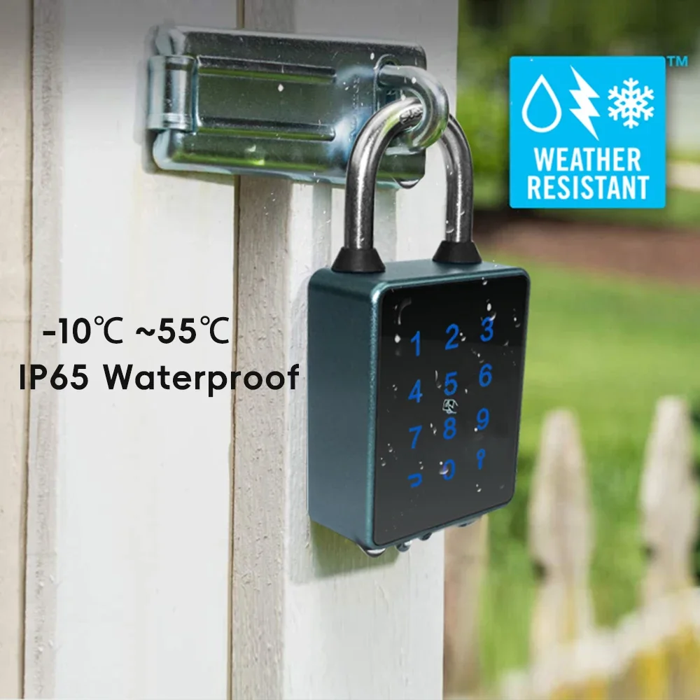 Smart Password Padlock Touch Screen IC Card Key IP65 Waterproof Cabinet Electronic Bag Luggage Padlock
Smart Password Padlock Touch Screen IC Card Key IP65 Waterproof Cabinet Electronic Bag Luggage Padlock