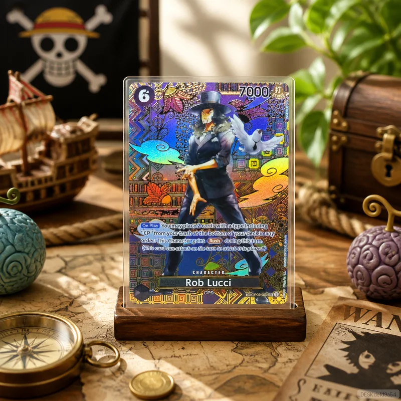 Rob Lucci CP03-092 en DIY OPCG Collection Cards Self Made Single Card Classic Game Anime Card Gift Toy 5PCS 10PCS Set
Rob Lucci CP03-092 en DIY OPCG Collection Cards Self Made Single Card Classic Game Anime Card Gift Toy 5PCS 10PCS Set
