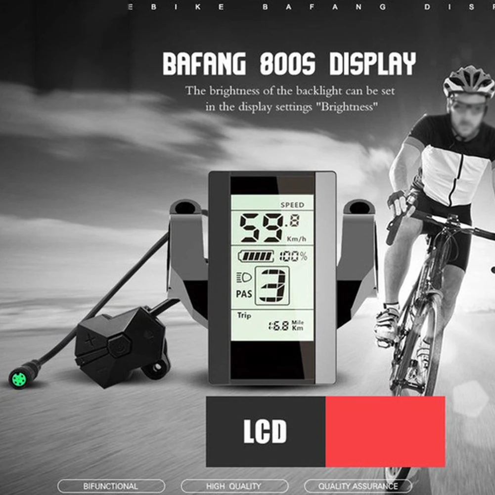 Дисплей Ebike с вертикальной о Orientцией для моделей двигателей Bafang HD включает в себя прочные металлические и пластиковые конструкции.
Дисплей Ebike с вертикальной о Orientцией для моделей двигателей Bafang HD включает в себя прочные металлические и пластиковые конструкции.