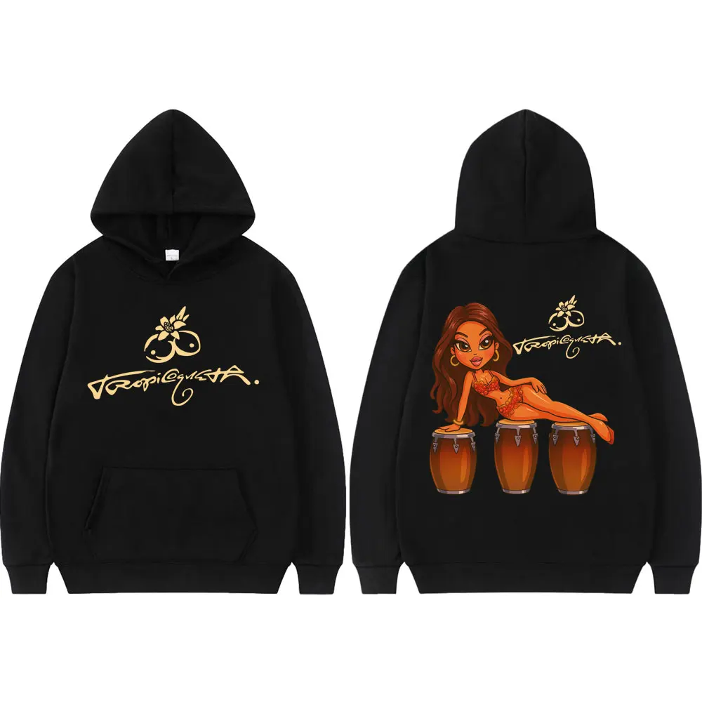 Karol G Tropicoqueta 2025 New Album Merch Hoodie Men Women Fashion Aesthetic Sweatshirts High Quality Fleece Oversized Pullovers
Karol G Tropicoqueta 2025 New Album Merch Hoodie Men Women Fashion Aesthetic Sweatshirts High Quality Fleece Oversized Pullovers