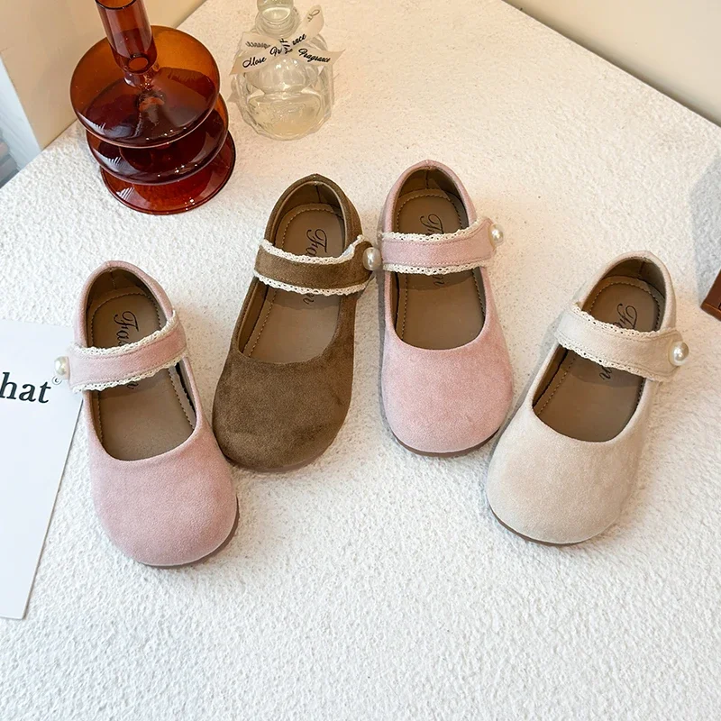 New Children's Shoe for Girl Elegant Lace Ruffled Edge Kids Leather Shoes Fashion Causal Princess Flat Shoes for Wedding Party
New Children's Shoe for Girl Elegant Lace Ruffled Edge Kids Leather Shoes Fashion Causal Princess Flat Shoes for Wedding Party