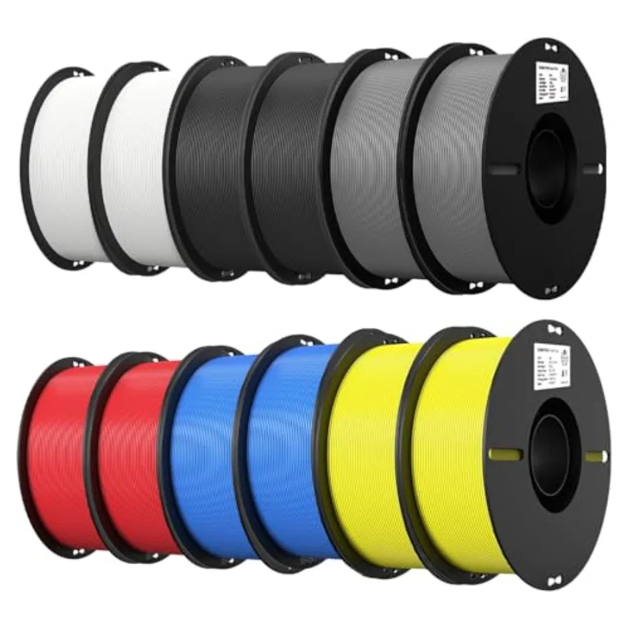 12KG Bundle 1.75mm Yellow Tougher and Stronger 3D Printing Filament for FDM Printers Accuracy +/- 0.02mm
12KG Bundle 1.75mm Yellow Tougher and Stronger 3D Printing Filament for FDM Printers Accuracy +/- 0.02mm